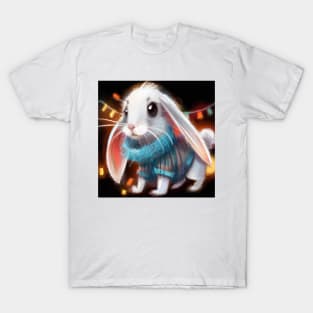 Cute Rabbit Drawing T-Shirt